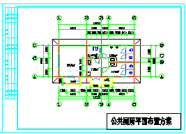 1层62.73平米小型公厕建筑方案设计图-图二