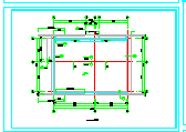 1层116平米城区公厕建筑cad施工图纸_图1