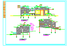 1层绿地管理用房及公厕建筑设计施工图纸