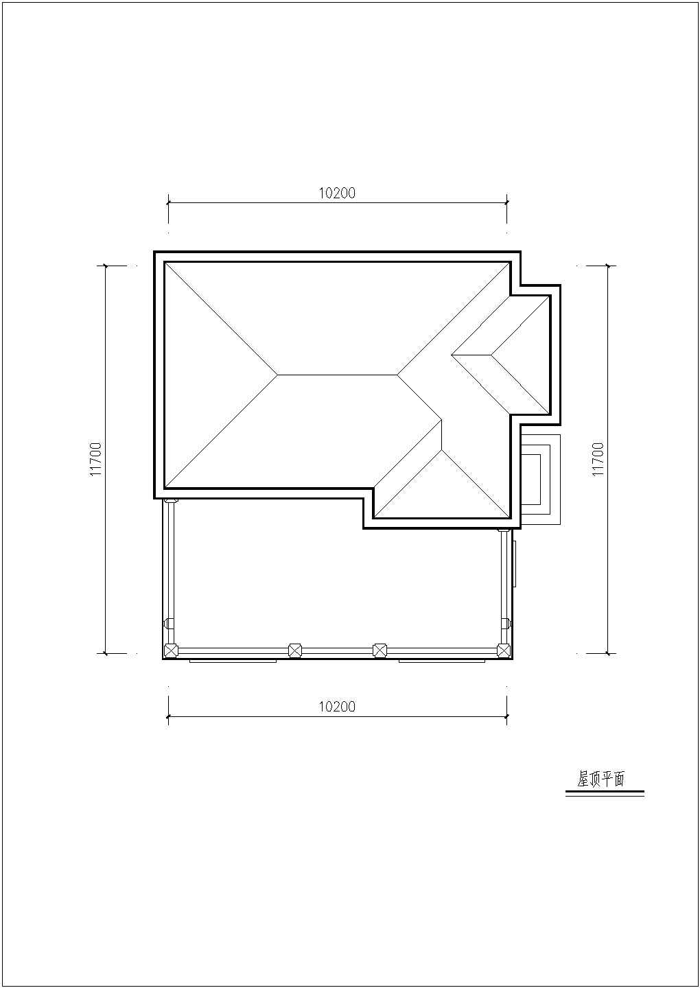 某大型3层框架结构单体豪华别墅全套平立剖面设计CAD图纸