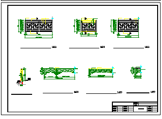 仿古代别墅建筑cad设计施工图纸_图1