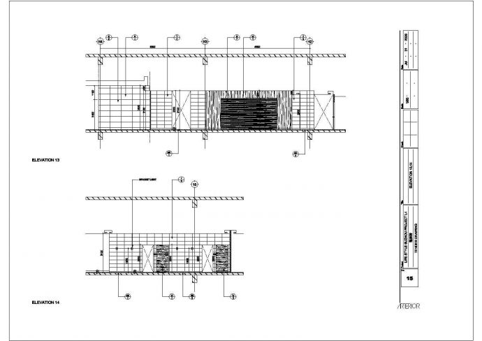 某火锅店设计CAD构造室内装修施工图全套图纸_图1