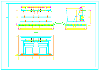 某钢架拱型桥全套CAD设计施工图纸-图二