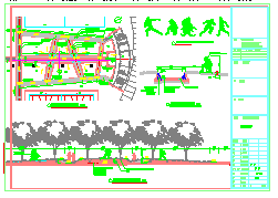 惠阳泗水湖滨公园规划设计CAD施工图-图二