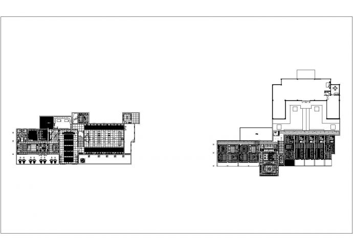 某书画苑会所CAD完整节点详细设计总平面图_图1