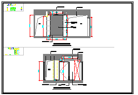 高档住宅楼室内精装修cad方案设计施工图纸-图二