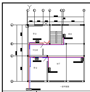 松下智能变频家用中央空调系统CAD图纸_图1