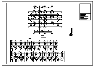 别墅设计_某四层框架结构别墅全套结构施工cad图纸_图1