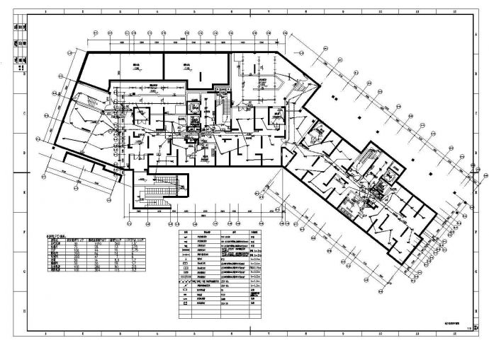 二十八层商住小区全套强弱电设计CAD图纸_图1