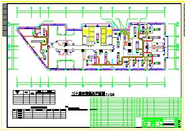 广州某商务大厦全套暖通系统cad设计图-图二