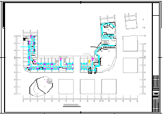  Full set of HVAC design cad construction drawing of international five-star hotel - Figure 2