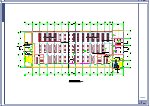 某洁净厂房空调系统cad设计施工图-图二