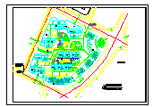某花园综合住宅区详细规划设计施工图纸（含效果图）-图一