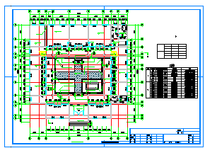 某经典仿古四合院建筑CAD设计施工图（含效果图）-图一