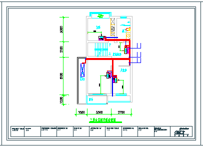 某联排别墅中央空调设计全套cad设计图_图1