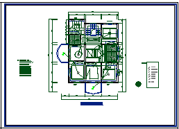 临海三层豪华别墅室内装饰cad设计施工图纸-图二