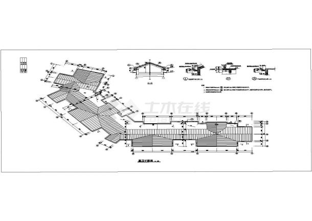 住宅设计_七层高档花园小区建筑CAD图-图一