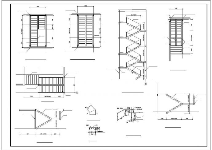 某地区71x63m门式刚架汽车展厅全套结构设计CAD图_图1