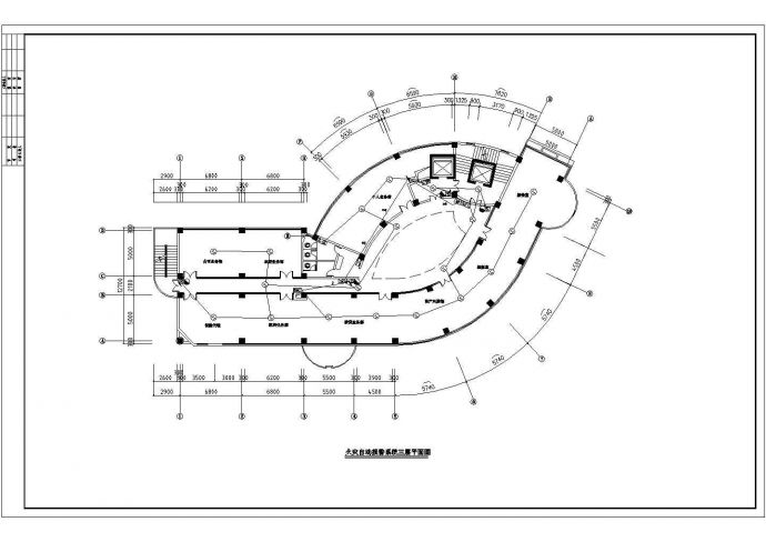 某办公楼报警CAD电气设计构造图纸_图1