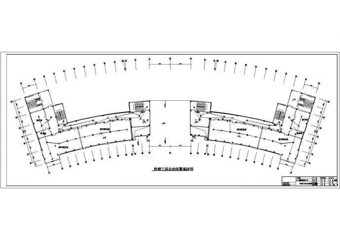 某长102.8米 宽约50米 9层图书馆信息中心消防CAD电气详细施工图设计（含各层平面及自动报警系统图）_图1