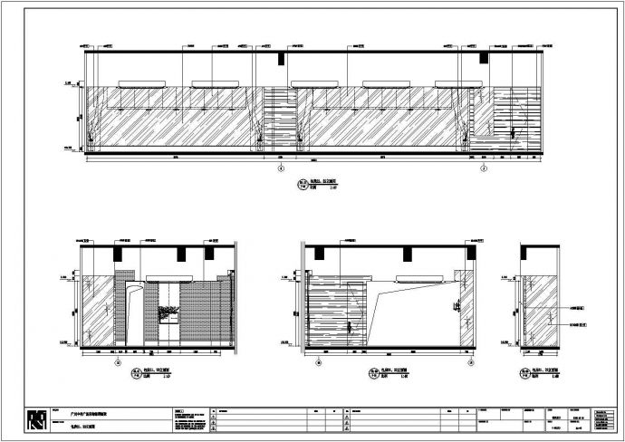 某广州中信广场东海海鲜酒家CAD构造设计施工图包房_图1