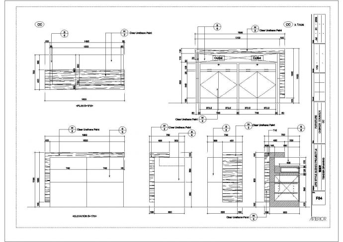 某火锅店设计CAD节点构造施工图全套图纸_图1