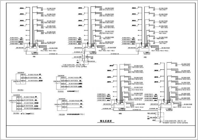 某商住楼电气CAD节点构造设计施工图_图1