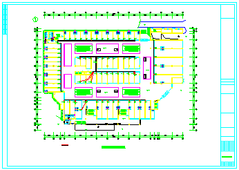 [施工图][江西]多层商业建筑电气cad设计施工图47张-图一