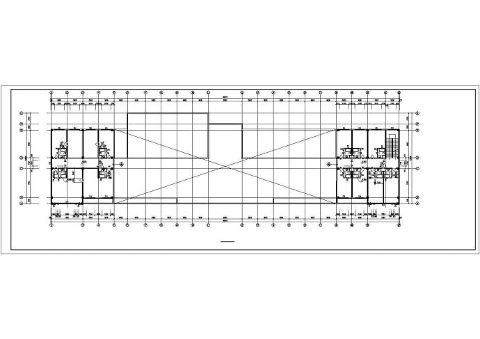 武汉市宝通街某2800平米5层框架结构欧式宾馆建筑设计CAD图纸_图1