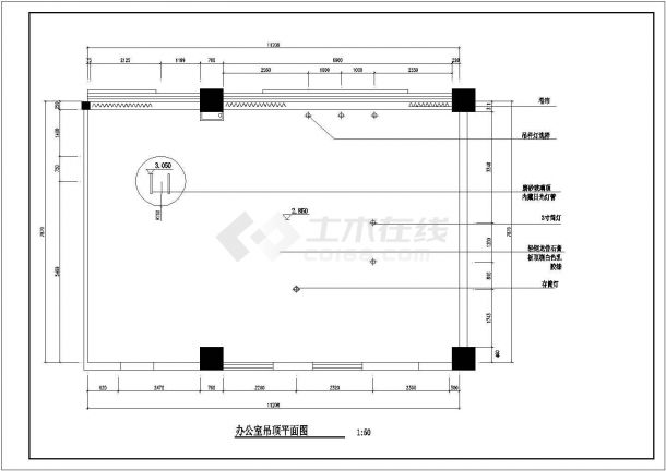  A full set of CAD drawings for office decoration design of a company - Figure 2