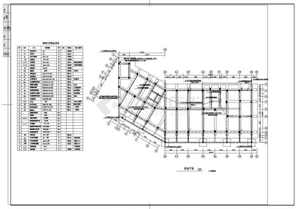 某住宅楼CAD完整详细节点设计施工图-图二