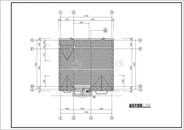 402平米3层砖混结构乡村别墅全套平立剖面设计CAD图纸-图一