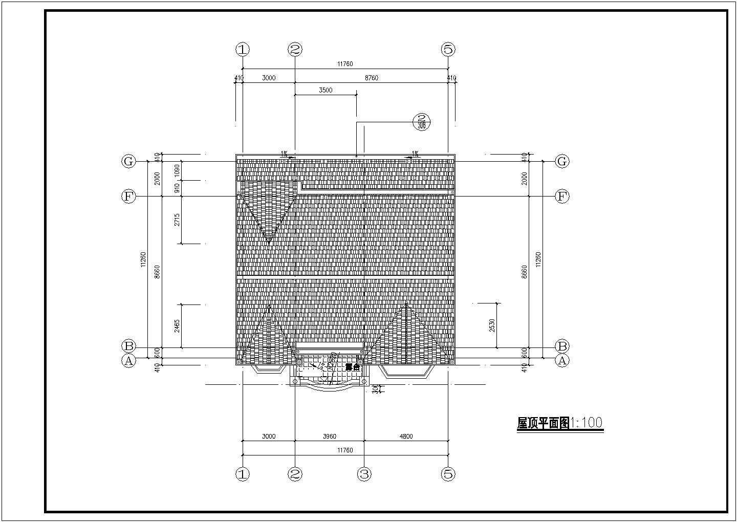 402平米3层砖混结构乡村别墅全套平立剖面设计CAD图纸