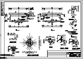 A2O工艺污水处理厂cad设计施工图纸_图1