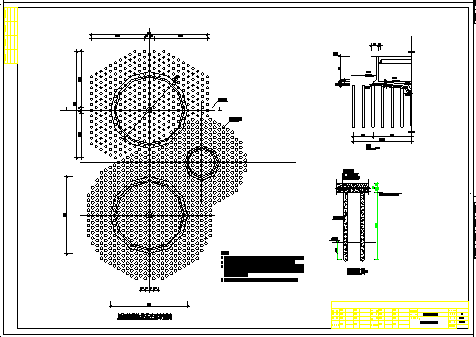 A2O工艺污水处理厂cad设计施工图纸-图二