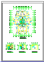 某18层综合办公楼电气cad设计图-图二