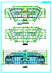 某宾馆方案全套建筑规划CAD设计图纸