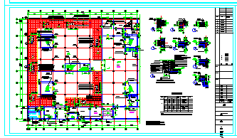 某大型百货商厦全套建筑CAD设计图纸-图二
