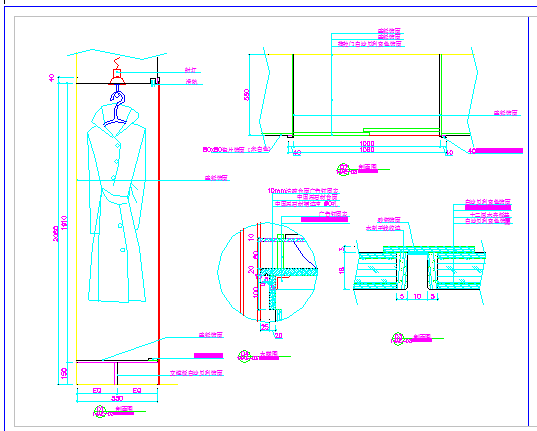 某大酒店全套图CAD平立剖构造设计图_图1