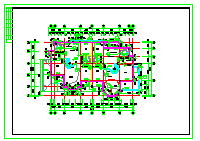 几套联排别墅建筑设计CAD施工图_图1