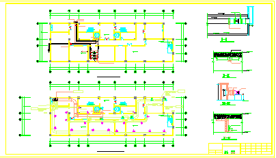某多层办公楼空调系统cad设计施工图纸_图1
