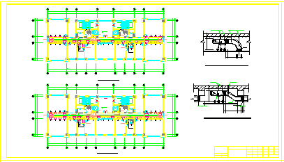 某多层办公楼空调系统cad设计施工图纸-图二
