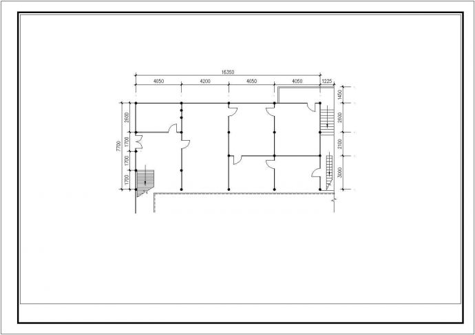 340平米3层砖混砌体结构沿坡山地别墅平立剖面设计CAD图纸_图1