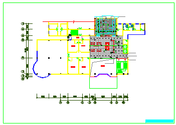  CAD construction drawing of interior space decoration design of a hotel - Figure 2