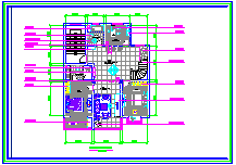 南郊房产复式房室内装修CAD设计施工图-图二