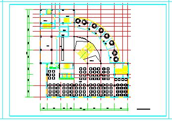 某高层综合办公楼建筑cad方案施工设计图纸_图1