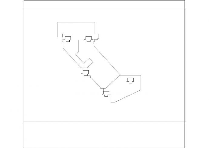 [贵阳]一梯四户住宅设计施工图纸CAD_图1