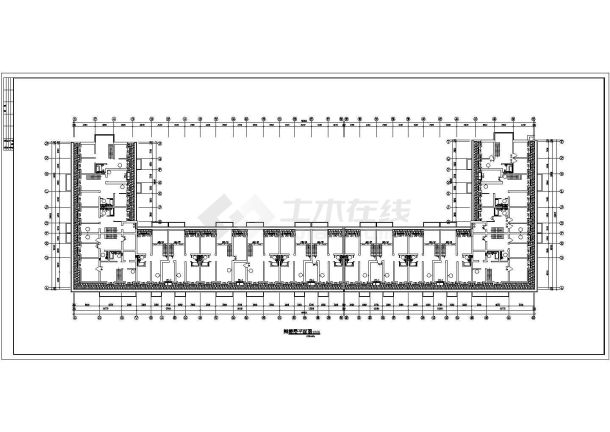 6+1阁楼层12017.65平米凹型商住楼给排水施工图（含设计总说明）-图二