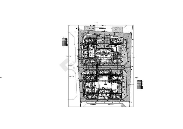[北京]某地回迁安置房项目内部市政工程图纸（20万平米 18000米）-图一