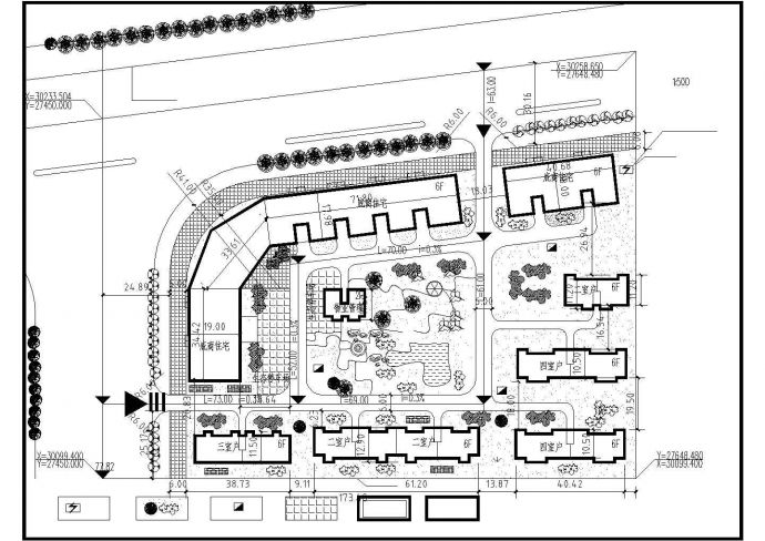 可利园建筑规划施工方案图_图1